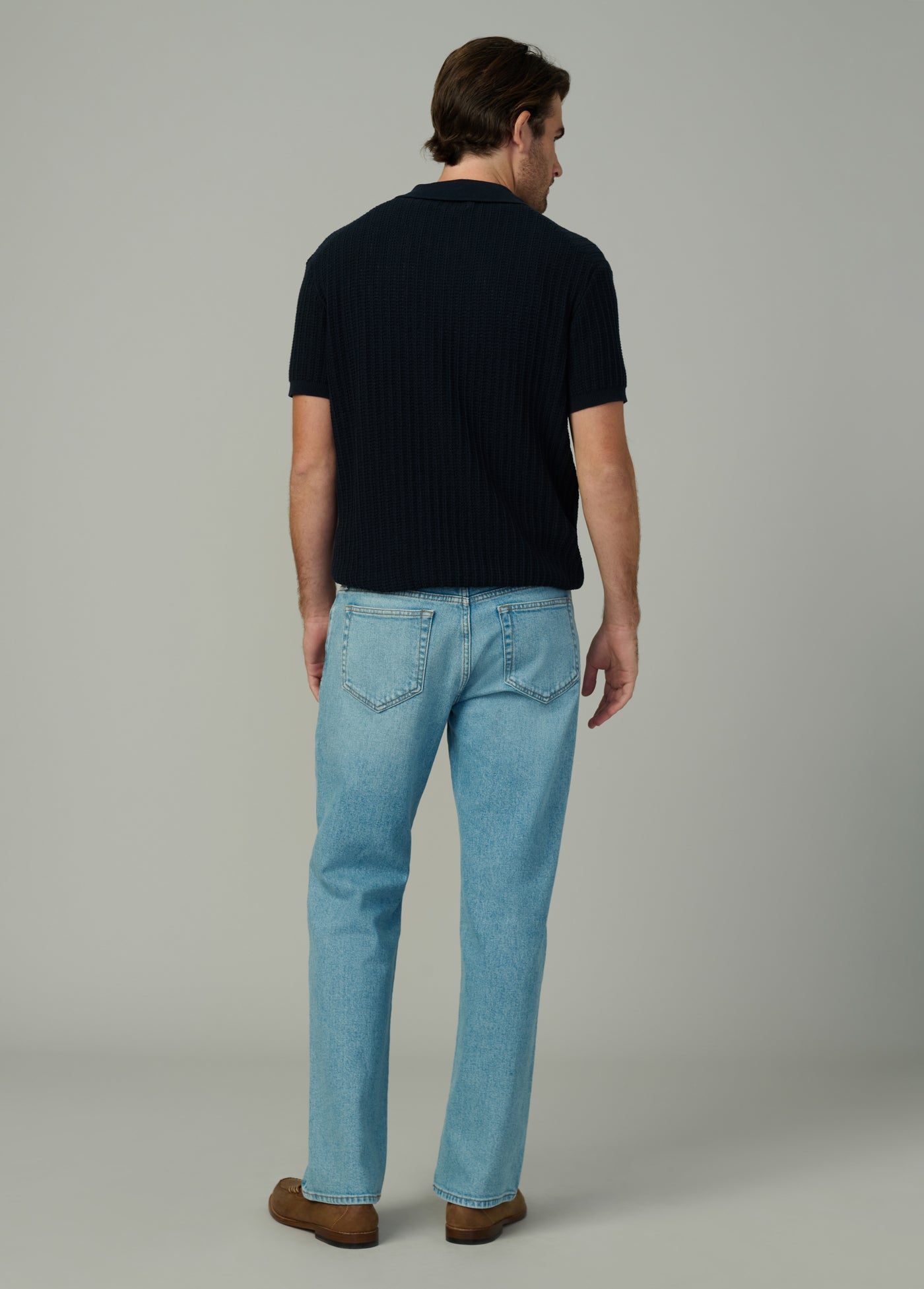 TEXTURED SWEATER POLO - Image 6