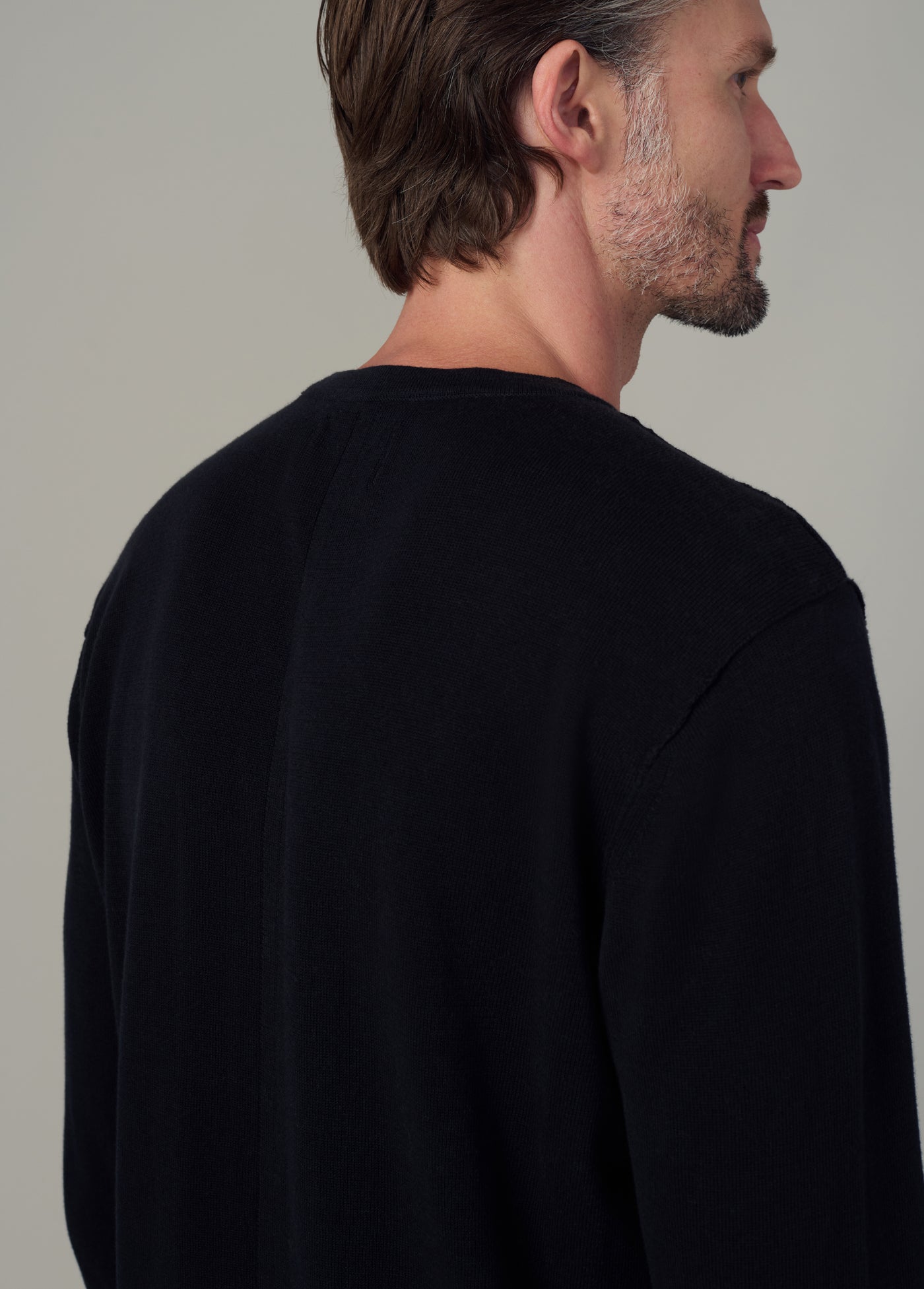 LONG SLEEVE CREWNECK SWEATER - Image 5