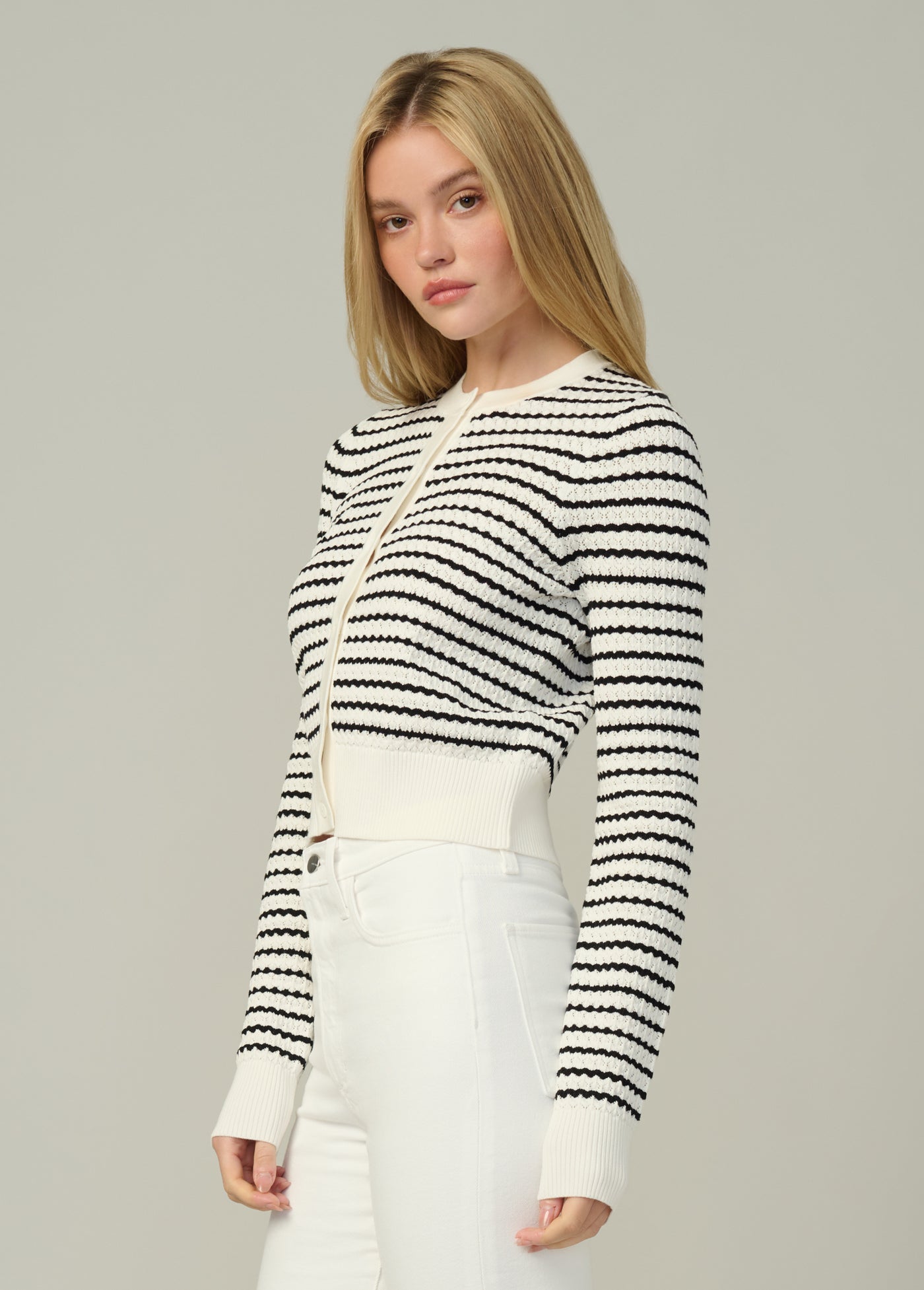 THE POINTELLE DANI CARDIGAN - Image 3