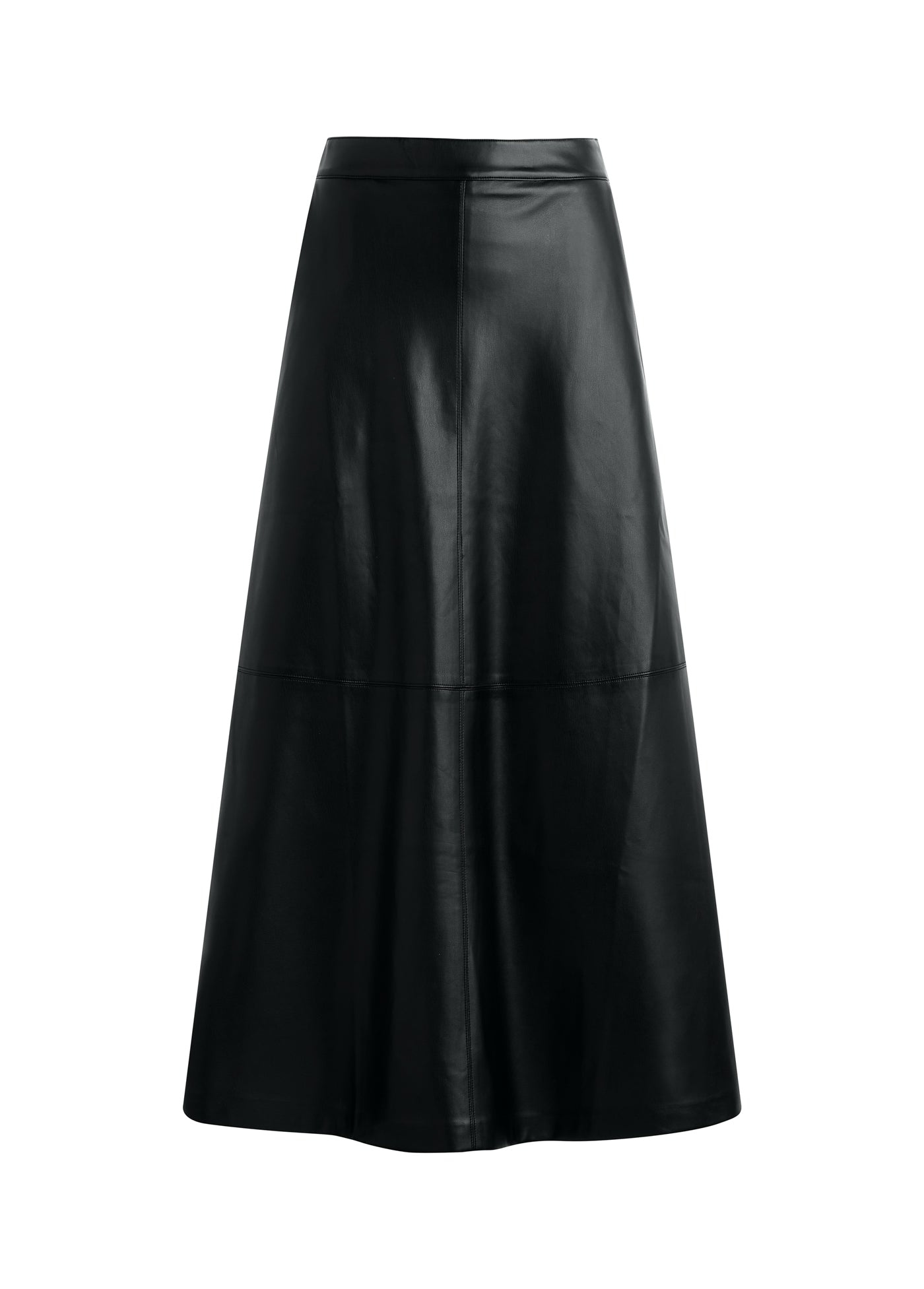 THE TAVI VEGAN LEATHER SKIRT - Image 8