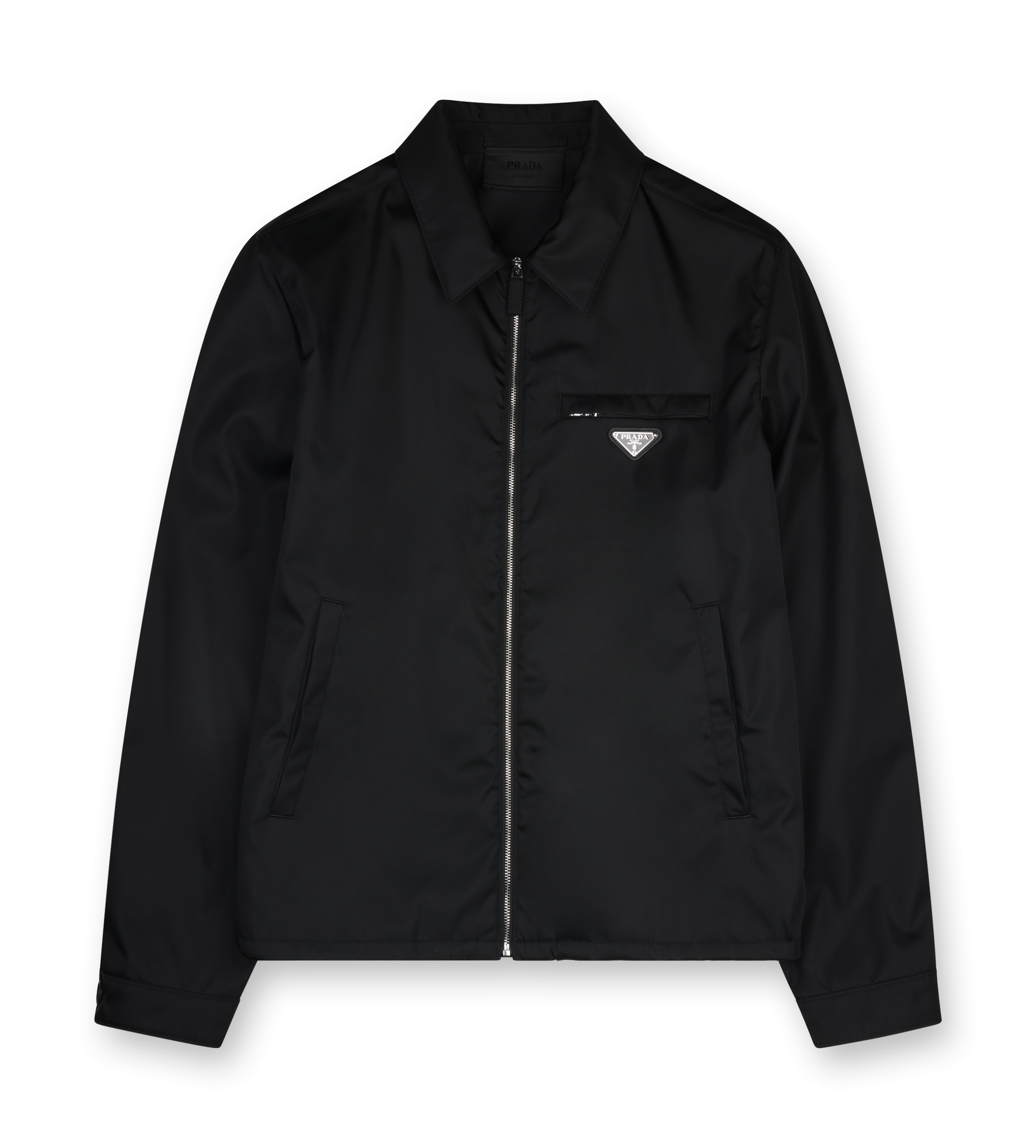 Prada Re-Nylon blouson jacket in Black