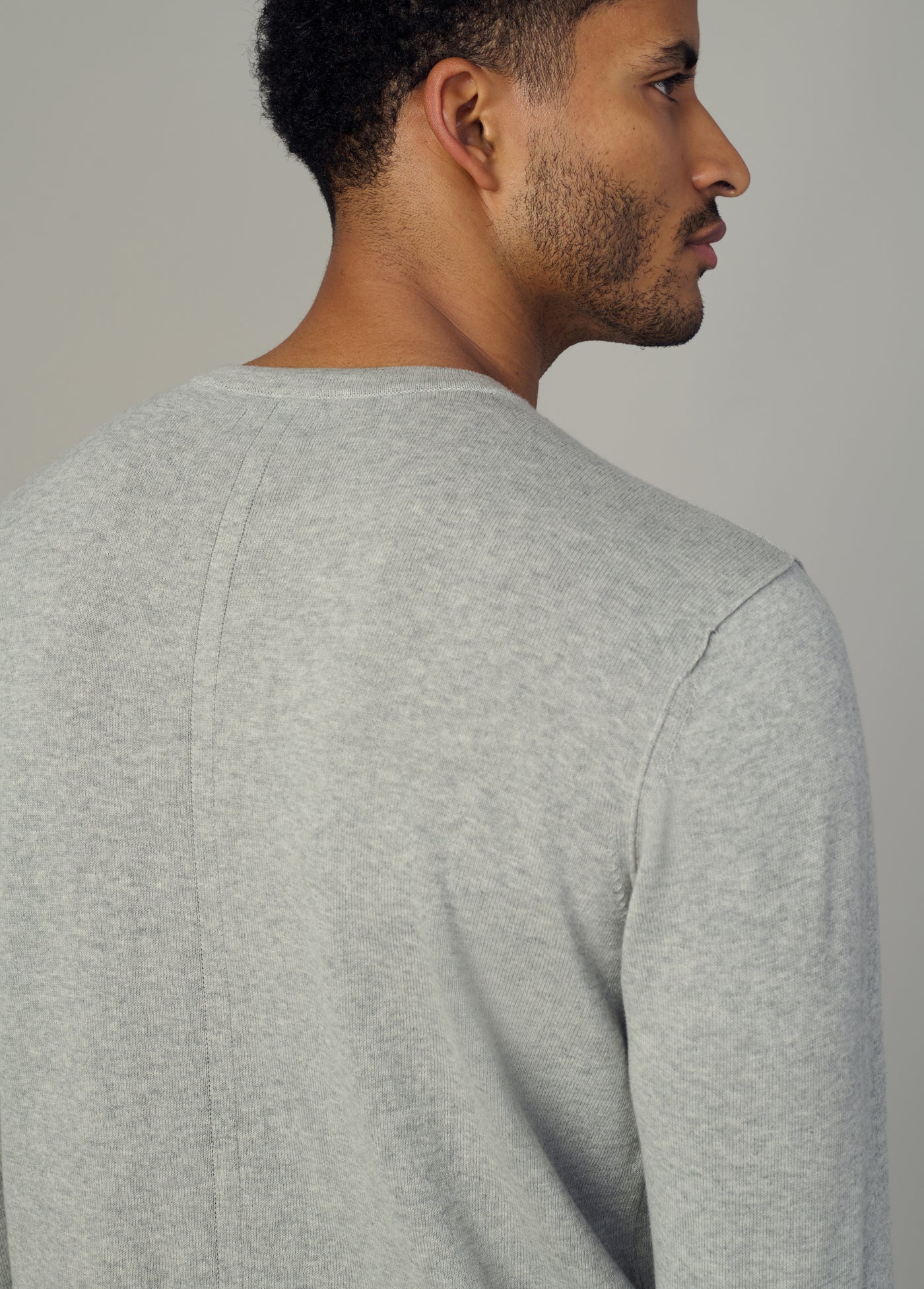 LONG SLEEVE CREWNECK SWEATER - Image 5