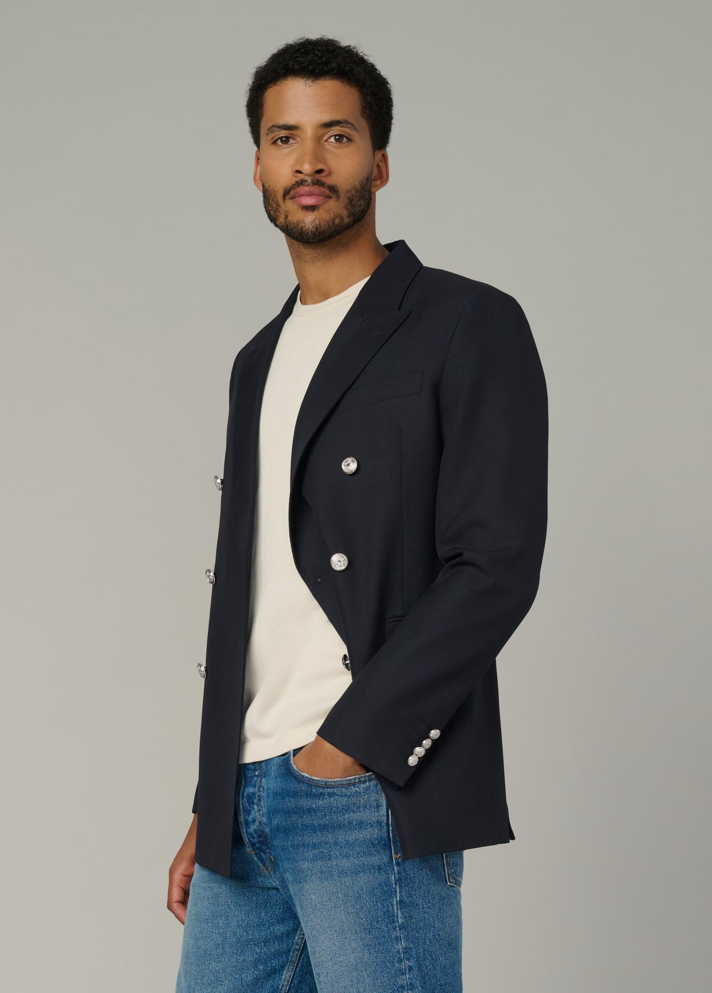 DOUBLE BREASTED BLAZER - Image 3