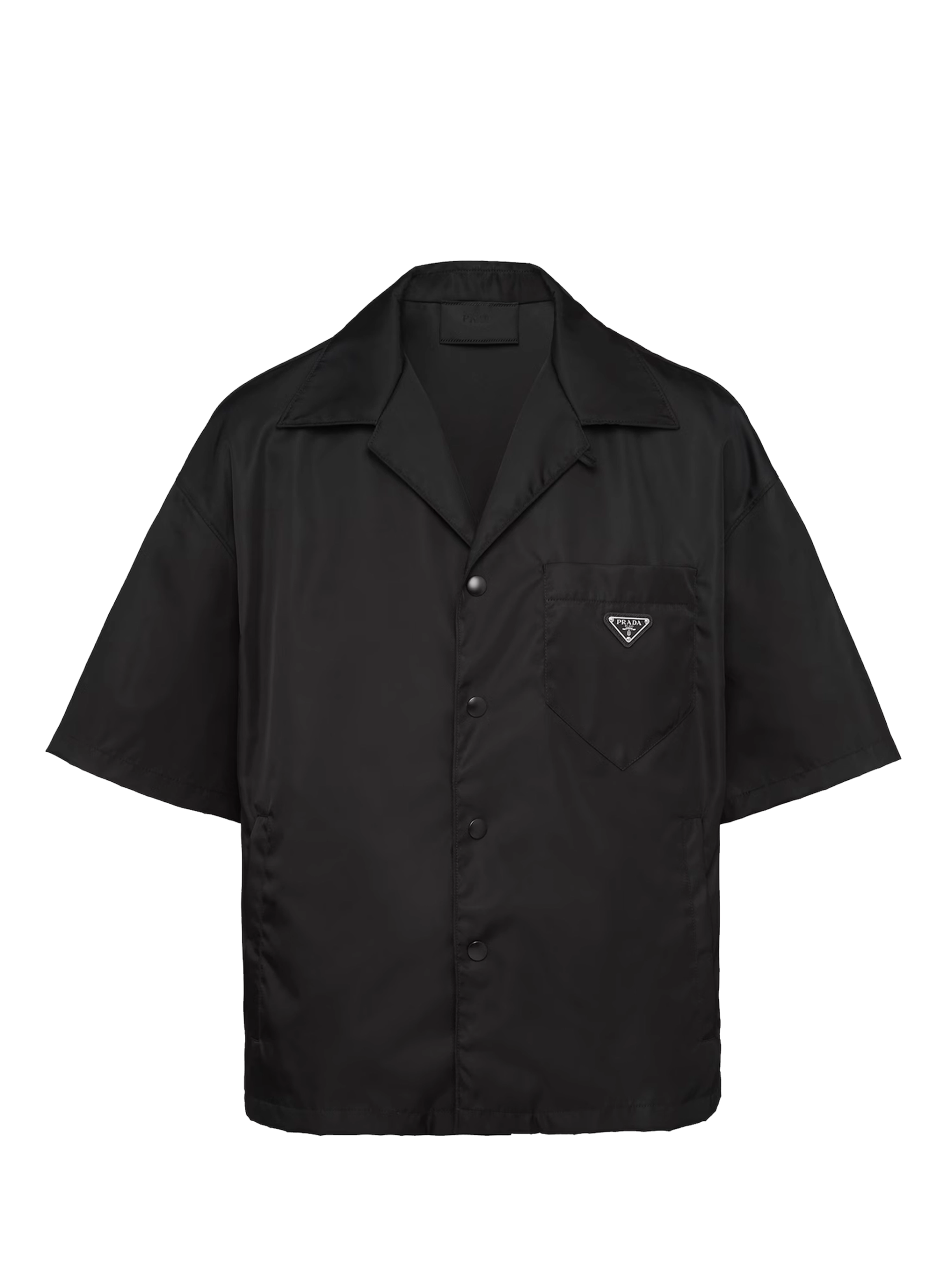 Prada Re-Nylon Shirt in Black