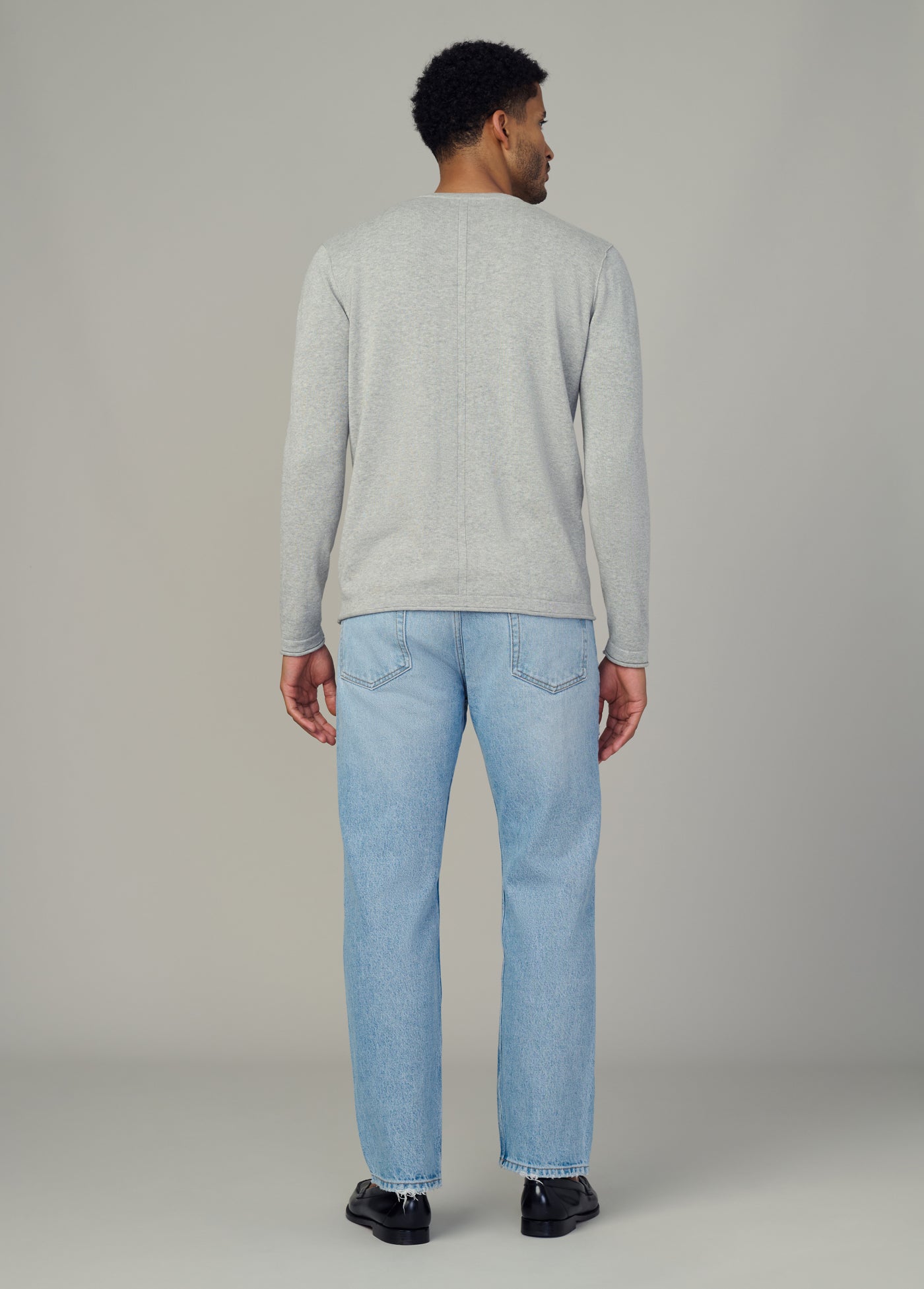 LONG SLEEVE CREWNECK SWEATER - Image 6