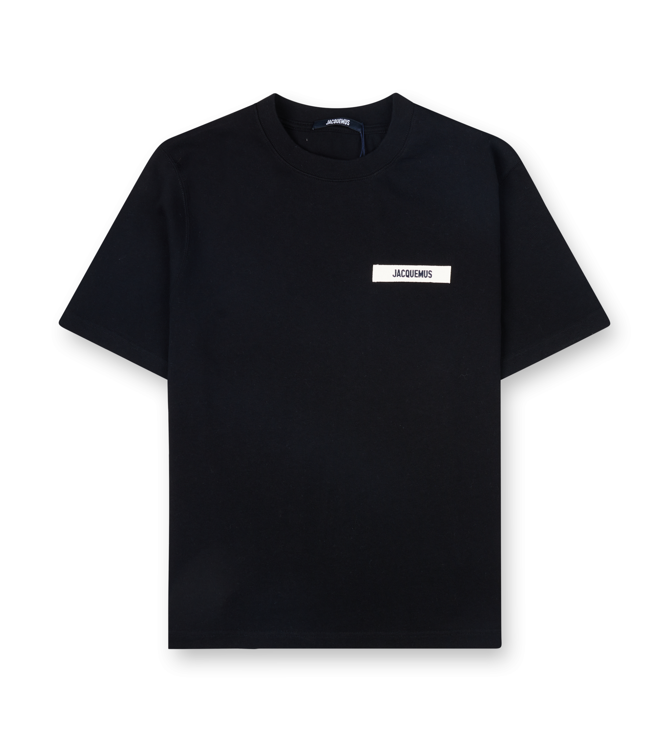 Jacquemus The Gros Grain T-Shirt in Black
