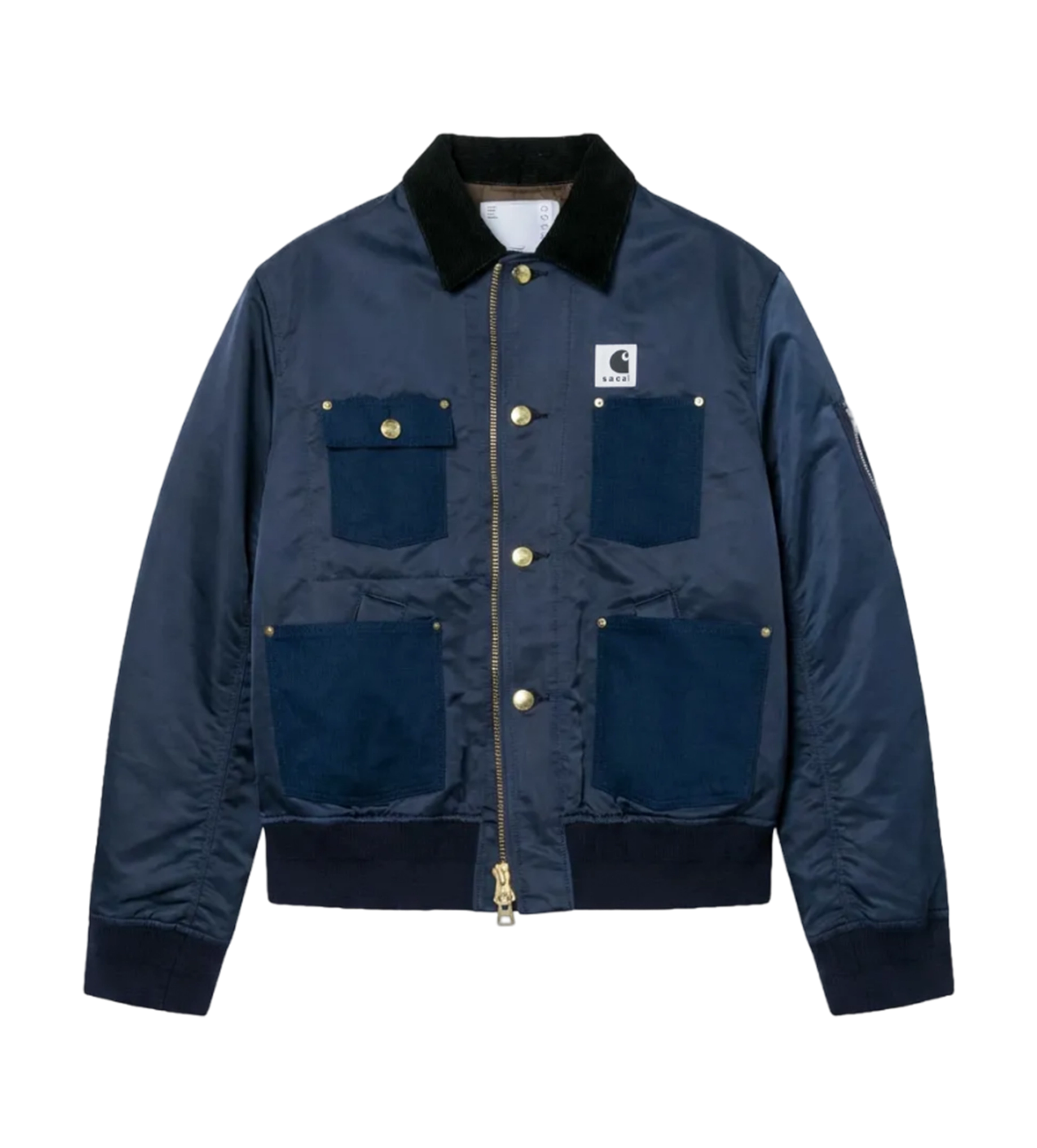 sacai x Carhartt WIP Nylon Twill x Duck Blouson in Blue